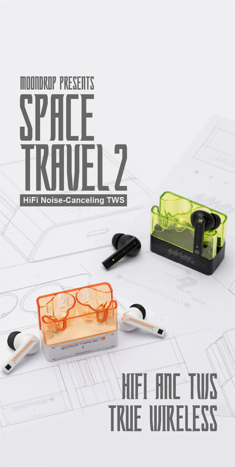 MOONDROP Space Travel 2 True Wireless Headphone (TWS)