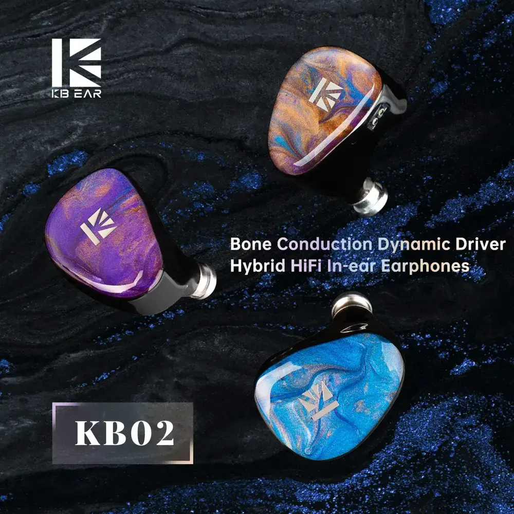 KBEAR KB02 in Ear Monitor Headphones