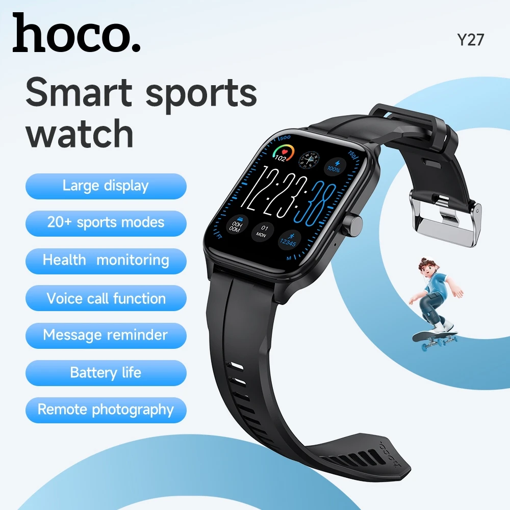 Hoco Y27 Smart Sports Watch Call Version