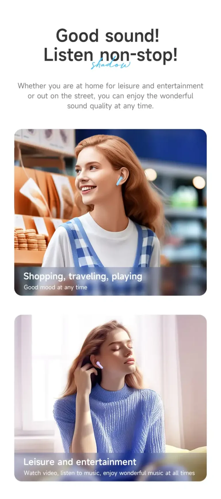 HOCO EQ6 TWS Wireless Earphone