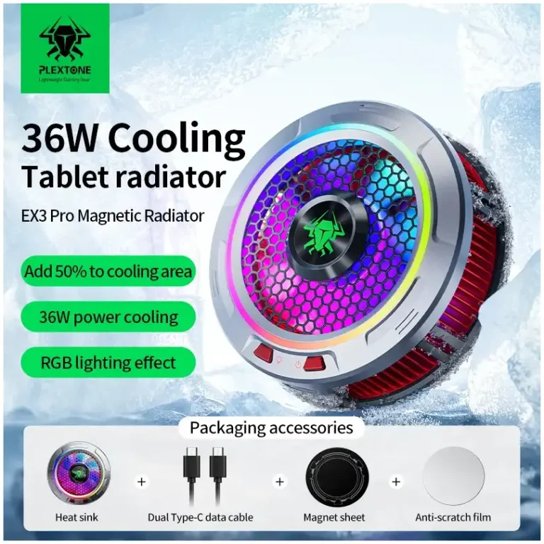 PLEXTONE EX3 Pro 36W Magnetic Cooler For Ipad Tablet And Mobile