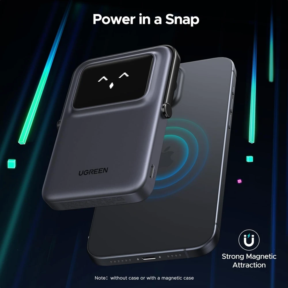 UGREEN PB571 (35605B) 20W 5000mAh Magnetic Wireless Power Bank