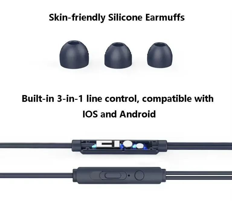 UiiSii HM9 Dynamic Heavy Bass Earphones With Mic