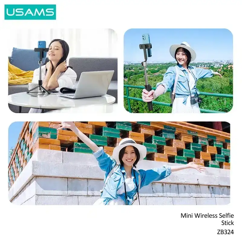 USAMS ZB324 Mini Wireless Selfie Stick