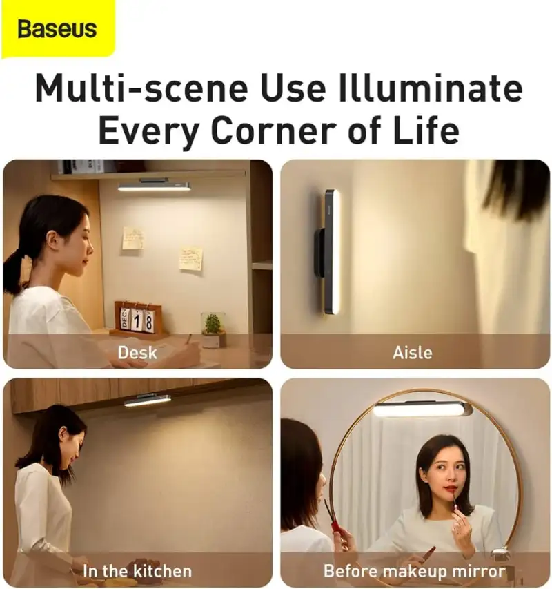 Baseus Magnetic Stepless Dimming Charging Desk Lamp