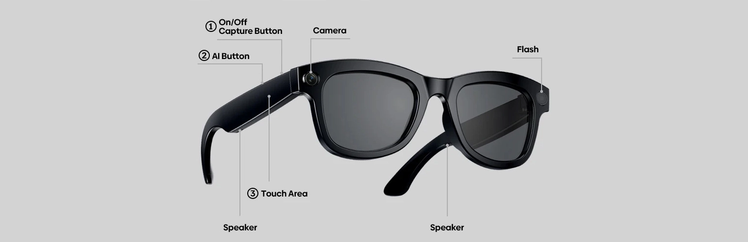 Zeblaze AI Shooting Glasses