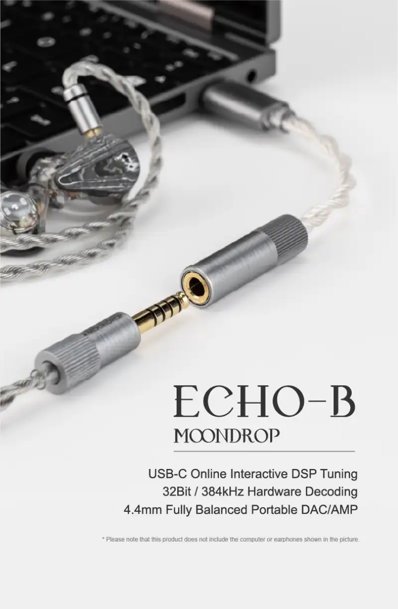 MOONDROP ECHO-B 32Bit/384kHz Portable DAC/AMP