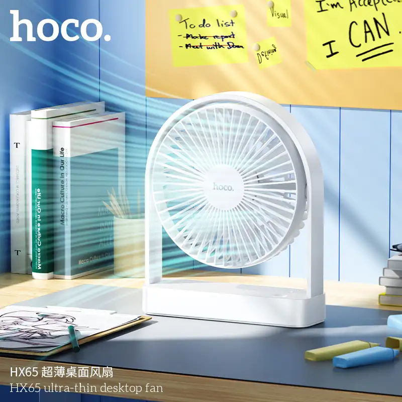 Hoco HX65 Ultra Thin Table Fan