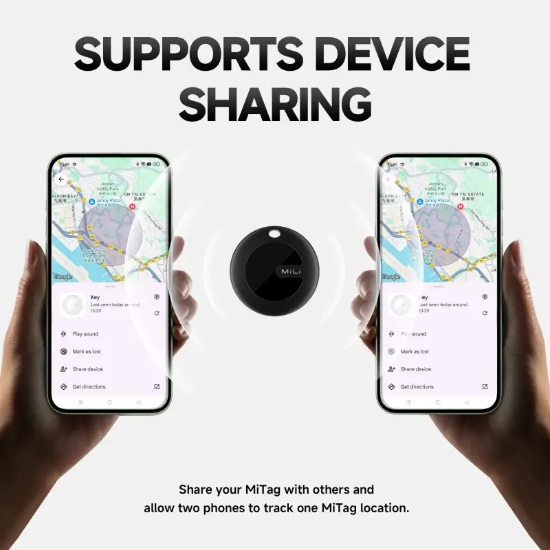 MiLi MiTag Go Android Location Tracker Device—Compatible with Google’s Find My Device