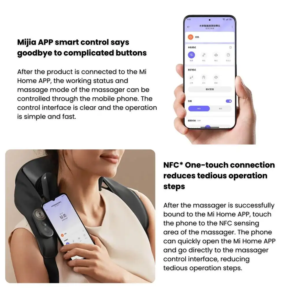 Xiaomi Mijia Smart Shoulder and Neck Massager