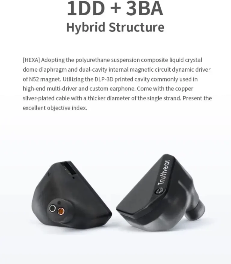 Truthear Hexa 1DD 3BA In-Ear Earphone