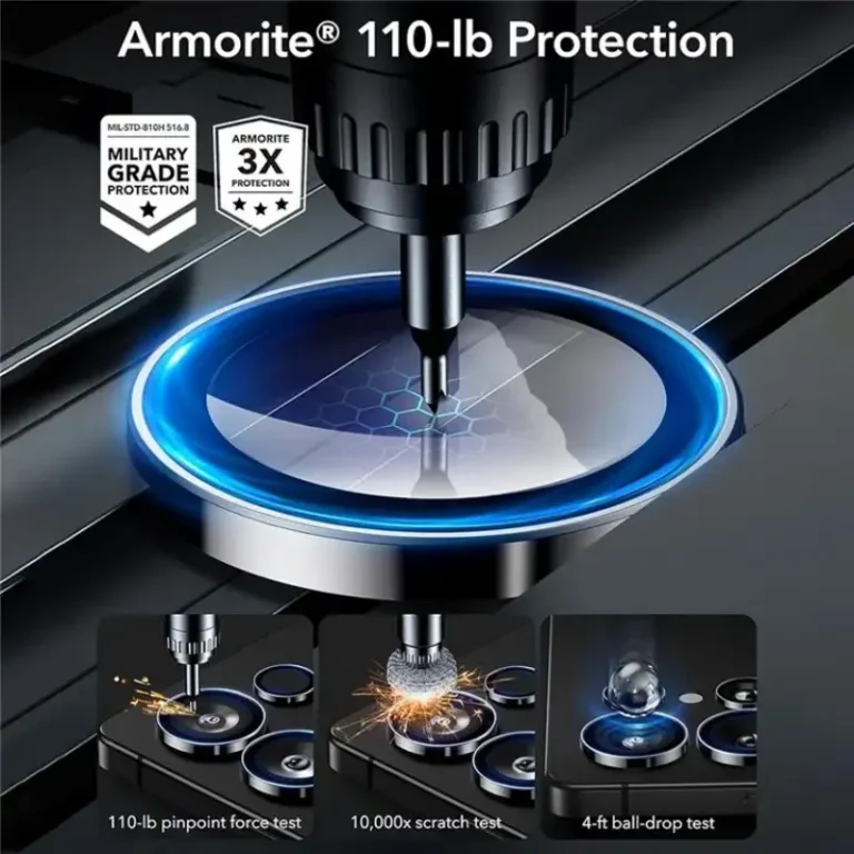 ESR 2 Set For Samsung Galaxy S25 Ultra Camera Lens Protector 9H Armorite Camera Lens Film