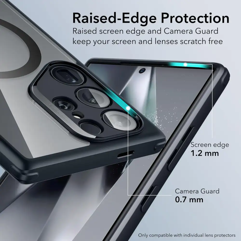 ESR Classic Hybrid Case (HaloLock) for Galaxy S24 Ultra