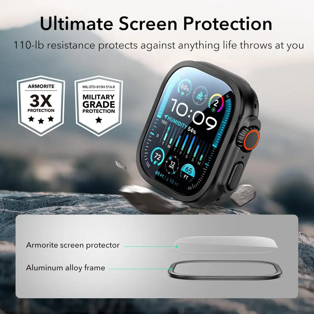 ESR Armorite Watch Protector (2 Pack) Watch Protector
