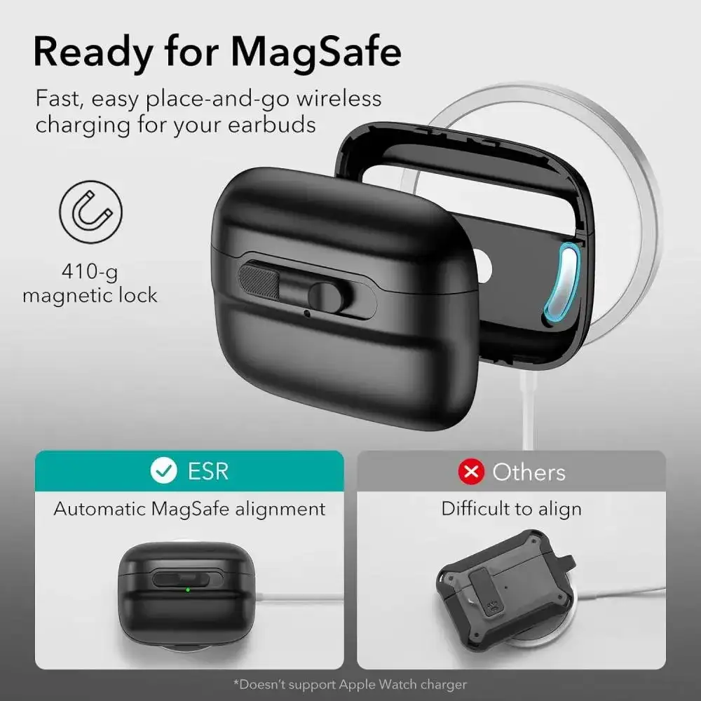 ESR Pulse Magnetic Lock Case (HaloLock) for AirPods Pro