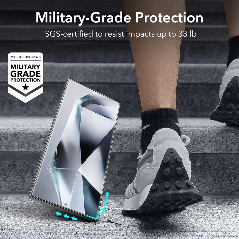 ESR Tempered Glass Screen Protectors for Samsung Galaxy S24 Series