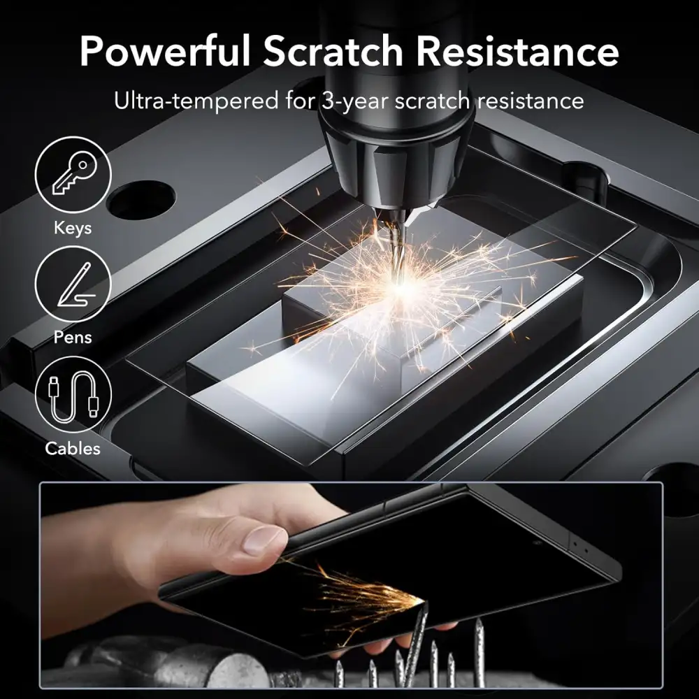 ESR Tempered Glass Screen Protectors for Samsung Galaxy S24 Series