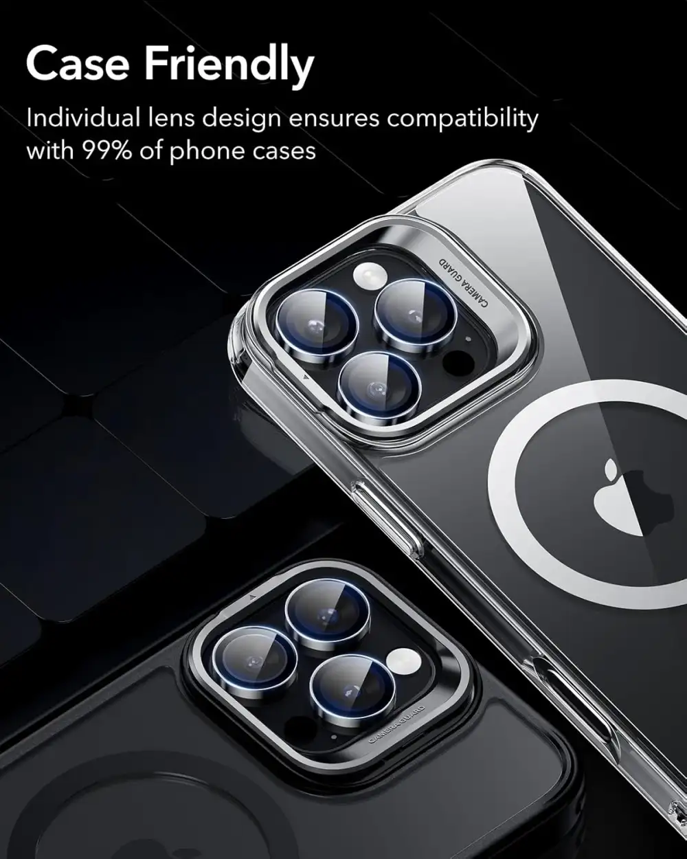 ESR Armorite Individual Camera Lens Protector for iPhone 14/15/16 Series