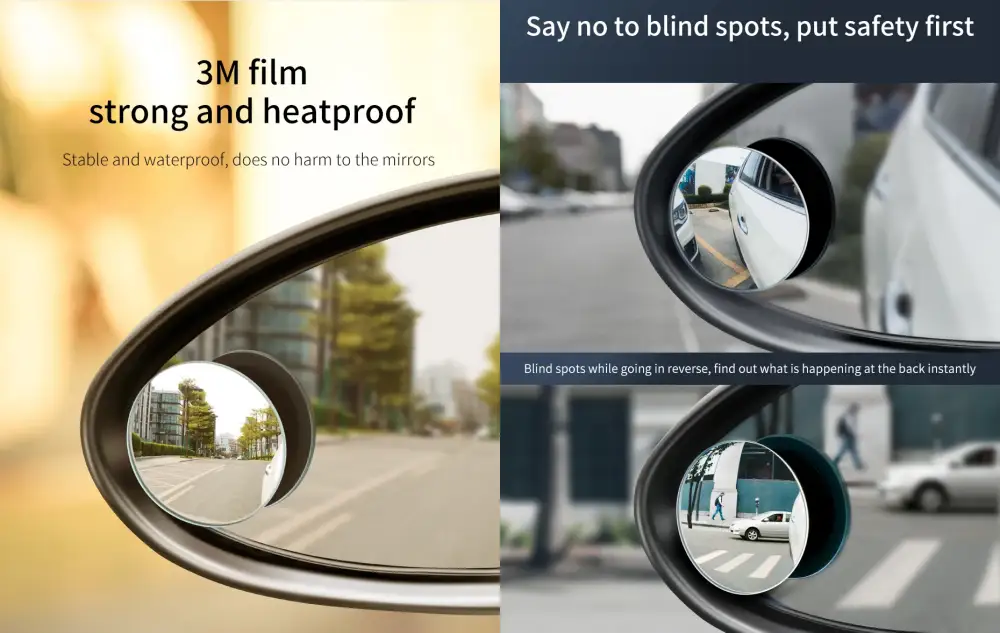 Baseus FullView Blind Spot Rearview Mirrors For Car
