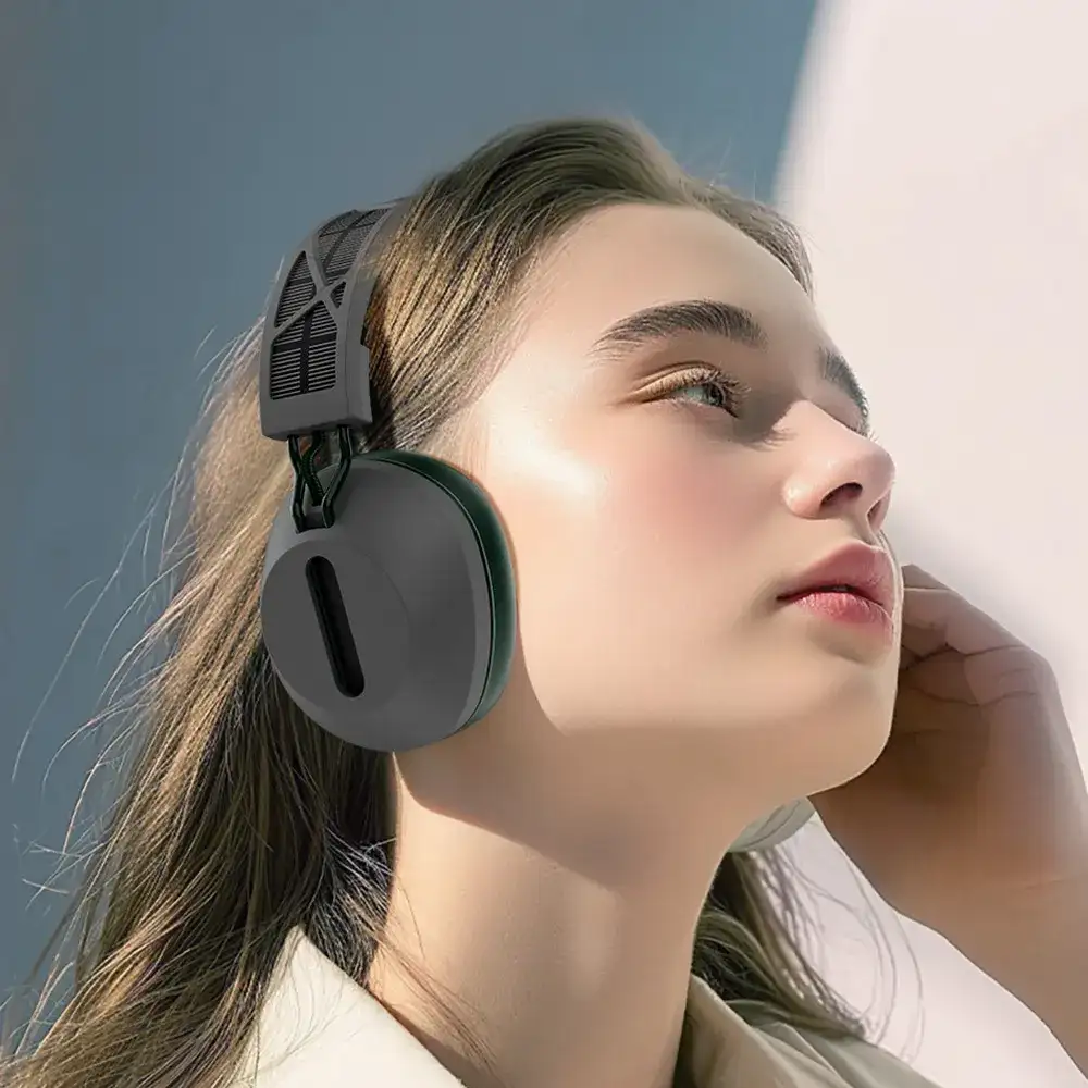 WiWU TD-06 Solar Charging ANC Wireless Bluetooth Headphone