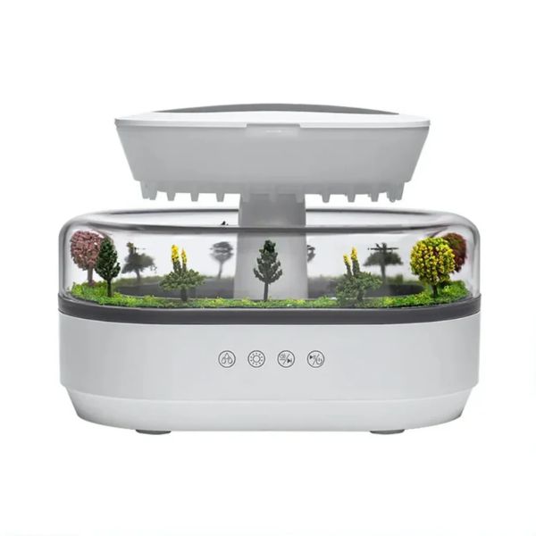 Raindrop Humidifier Cool Mist with LED Lights for Relaxation Raindrop Humidifier Cool Mist with LED Lights for Relaxation