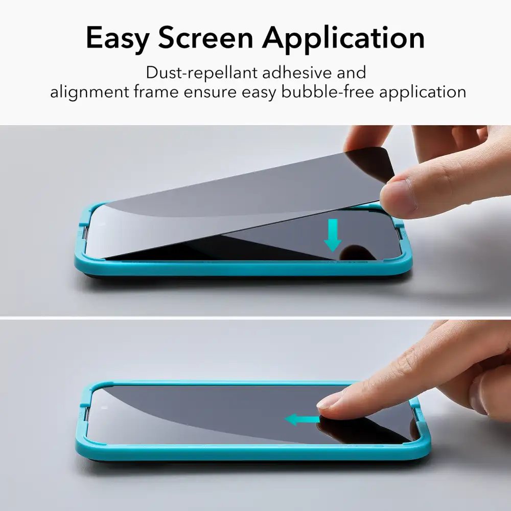 ESR Tempered Glass Privacy Screen Protector for iPhone 15 Series