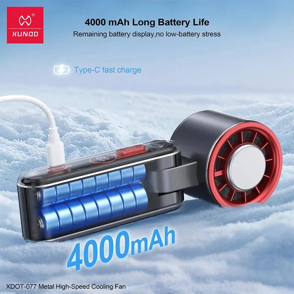 XUNDD XDOT-077 Metal High-Speed Cooling Fan