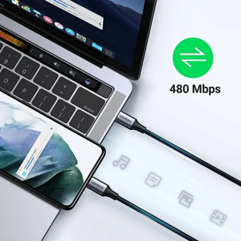 UGREEN US261 USB Type-C to Type-C Charging & Data Cable – 50150