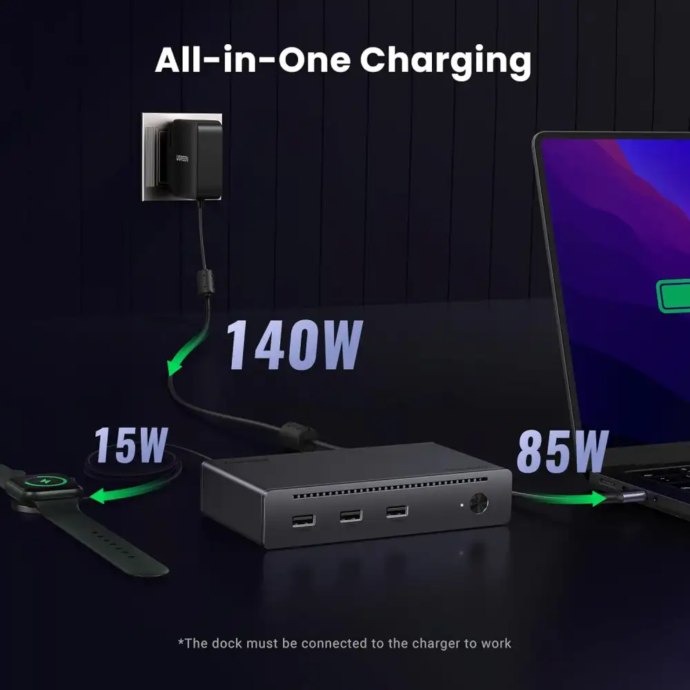 UGREEN Revodok Max 208 U708 8-in-1 Docking Station (25053EU)