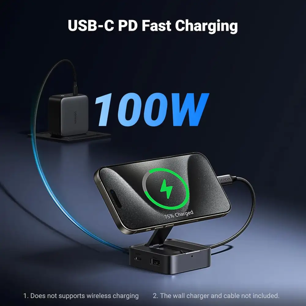 UGREEN CM801 Multifunction 4-in-1 USB-C Hub (35590)