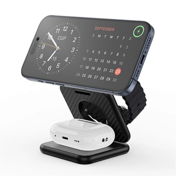 WiWU Wi-W035 Warrior 3 in 1 Wireless Charger