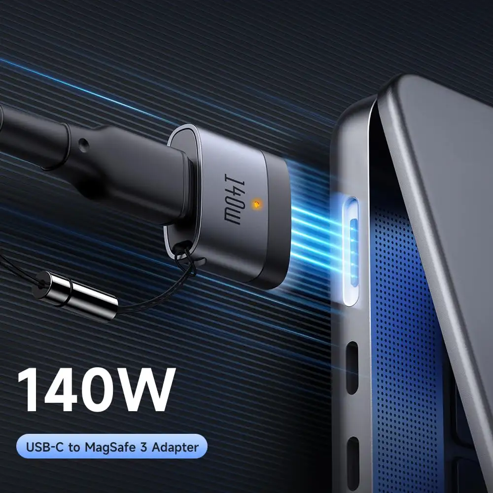 Mcdodo OT-685 140W USB-C to MagSafe 3 Portable Adapter For MacBook