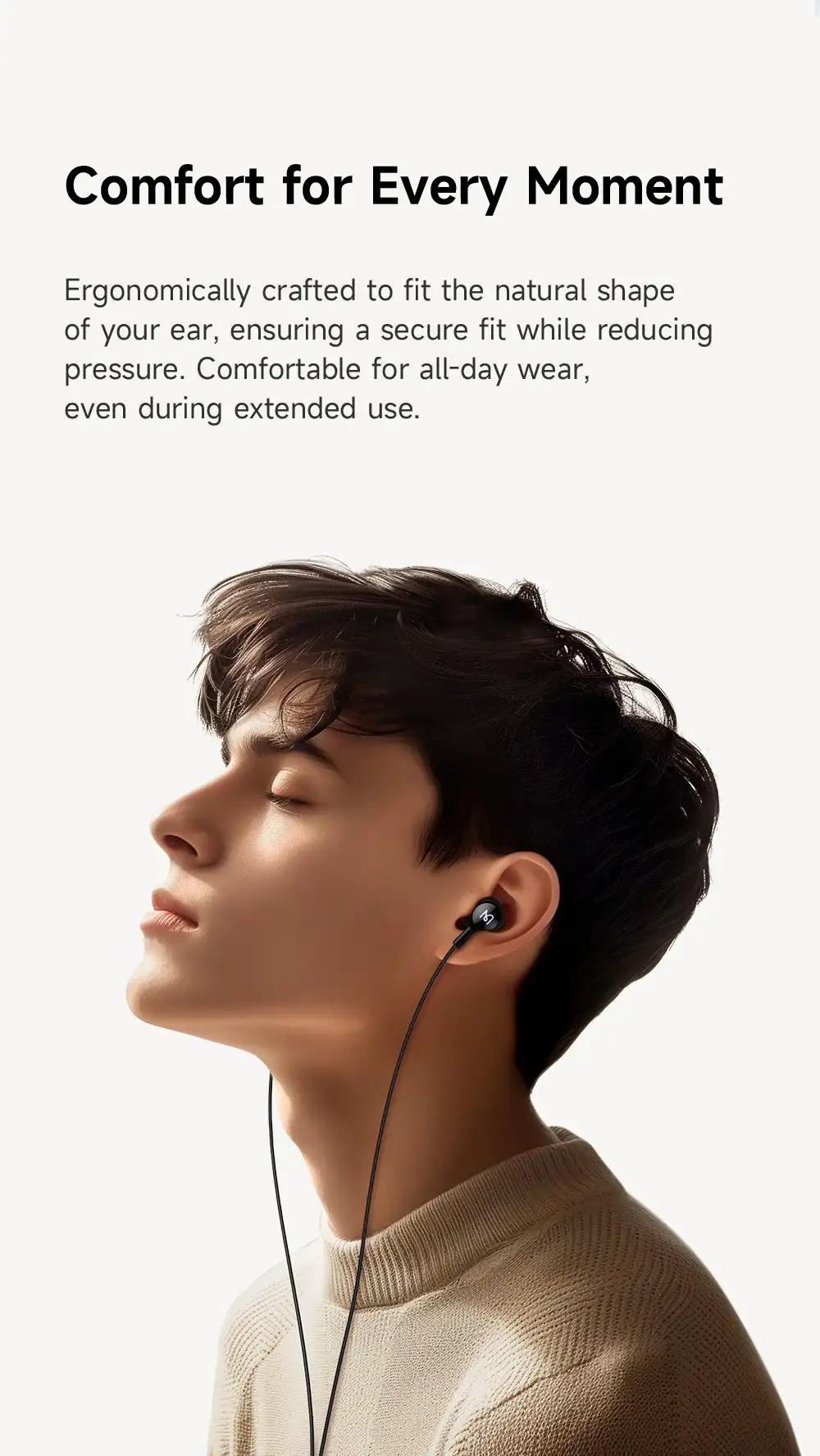 MCDODO HP-5830 USB C Digital Audio Earphones with RGB Lights Type C Wired Earbuds