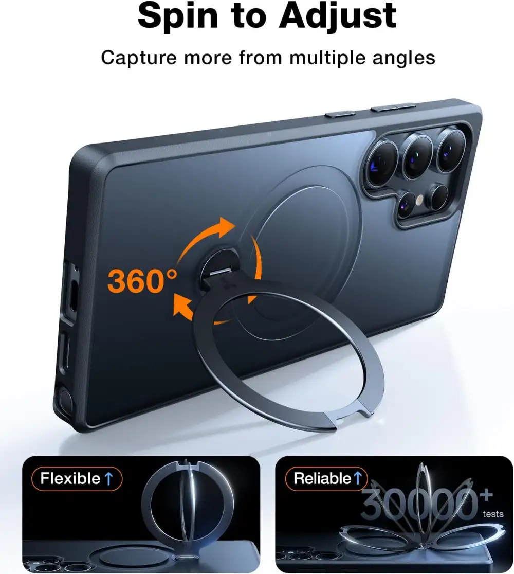 Torras Ostand Spin Case for Galaxy S25 Ultra