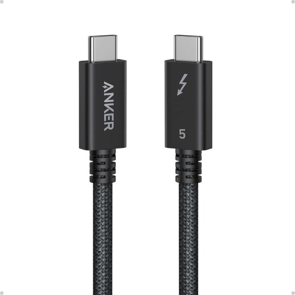 Anker Prime Thunderbolt 5 Cable 80 Gbps 240W 3.3 ft Anker Prime Thunderbolt 5 Cable 80 Gbps 240W 3.3 ft