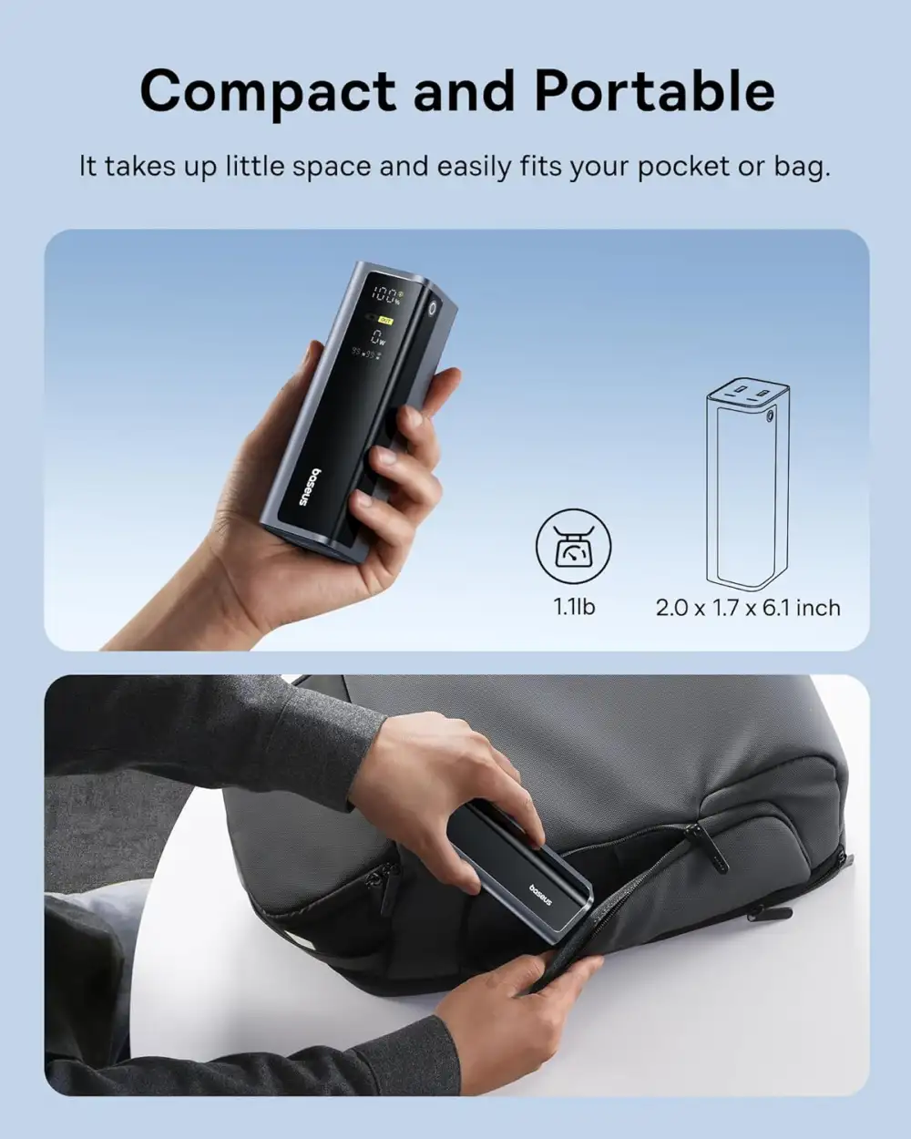 Baseus EnerGeek GP12 Power Bank 145W 20800mAh