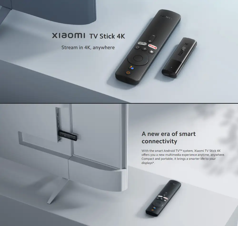 Xiaomi TV Stick 4K 2nd Gen (Global Version 2025)