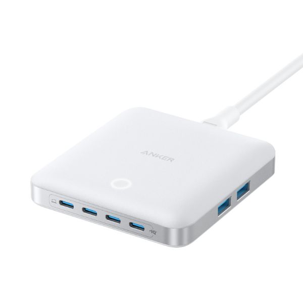 Anker 130W 6-Port PIQ 3.0 & GaN Nano Fast Charger Adapter