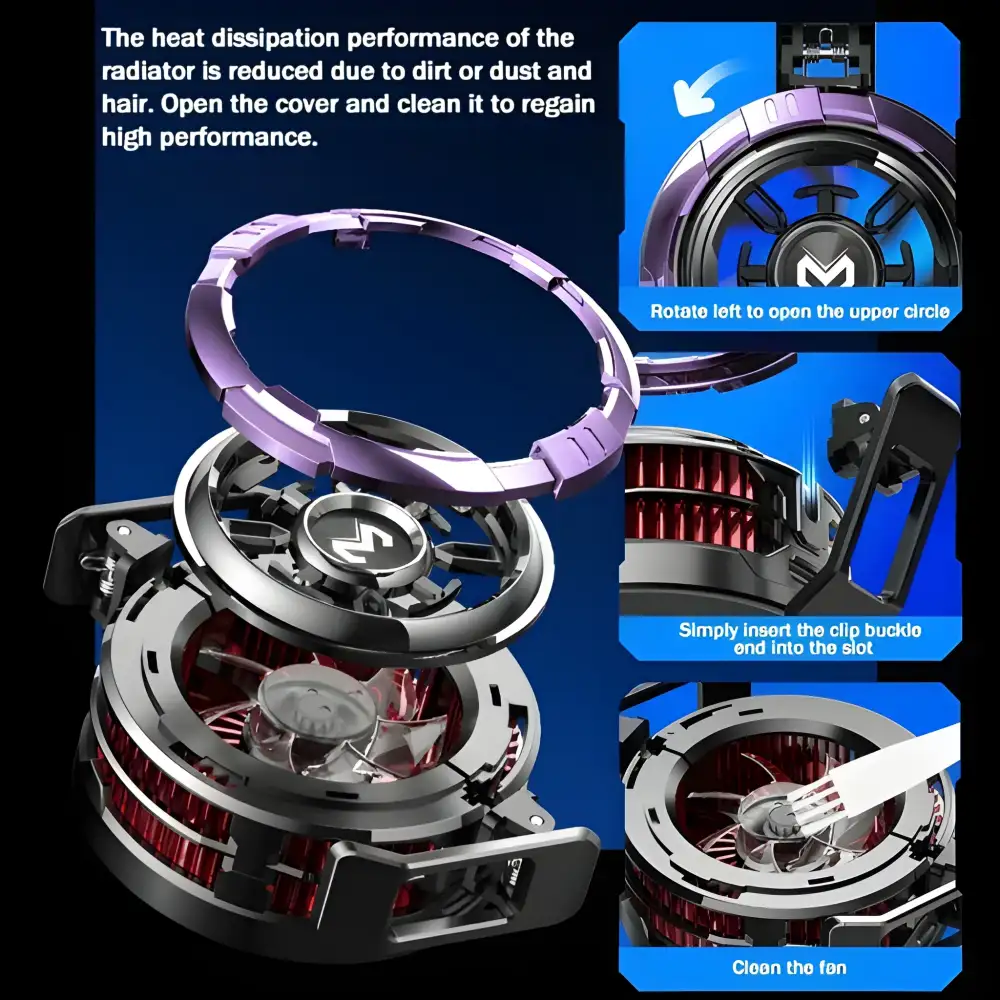 MEMO CX08 PRO Magnetic Freezing Mobile Phone Cooler