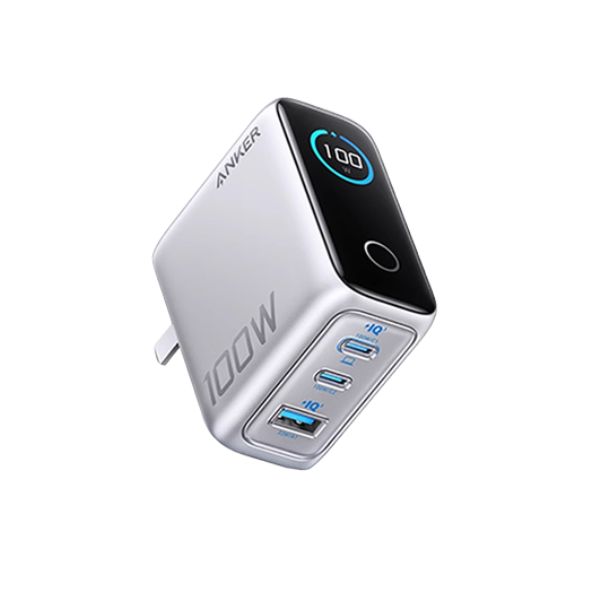 Anker 100W Smart Display Charger Lite Triple-Port Power