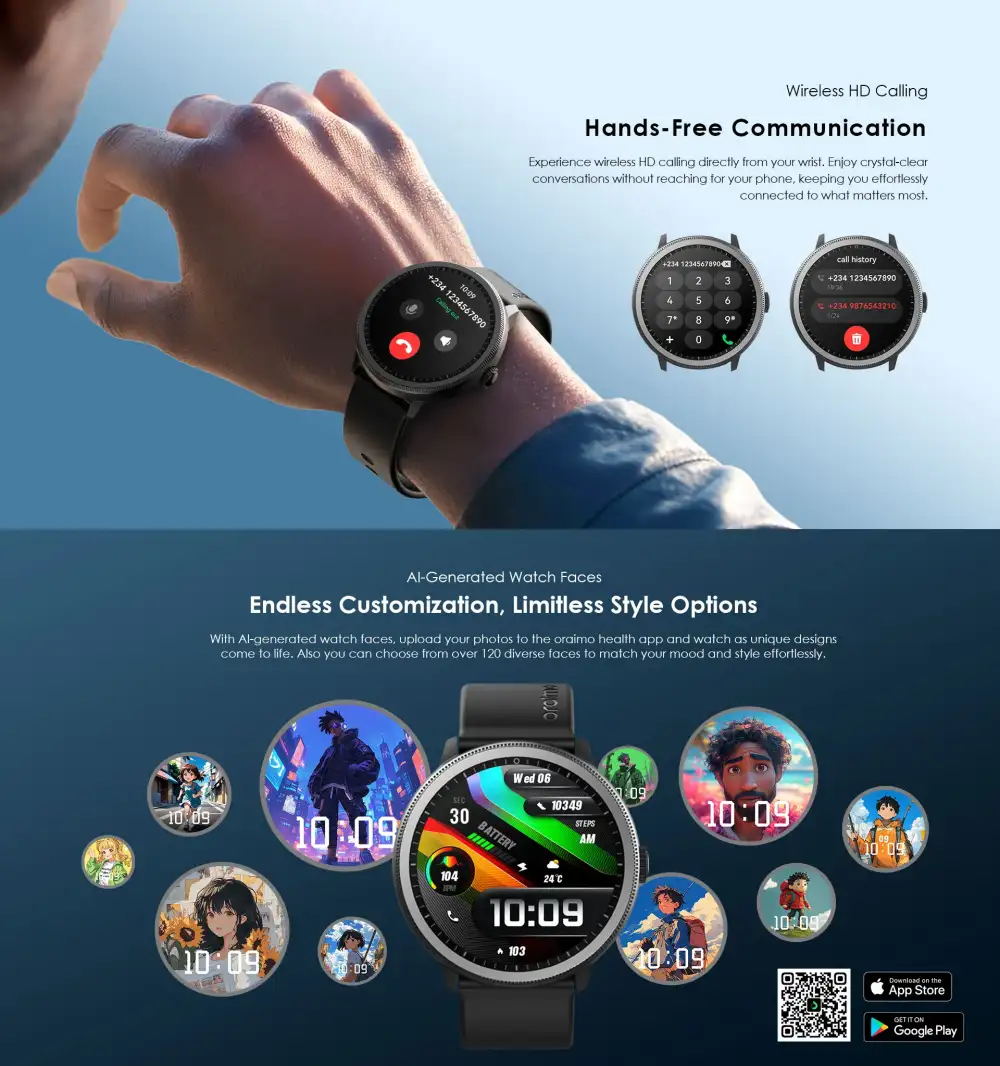 Oraimo Watch 5R OSW-820 Smart Watch