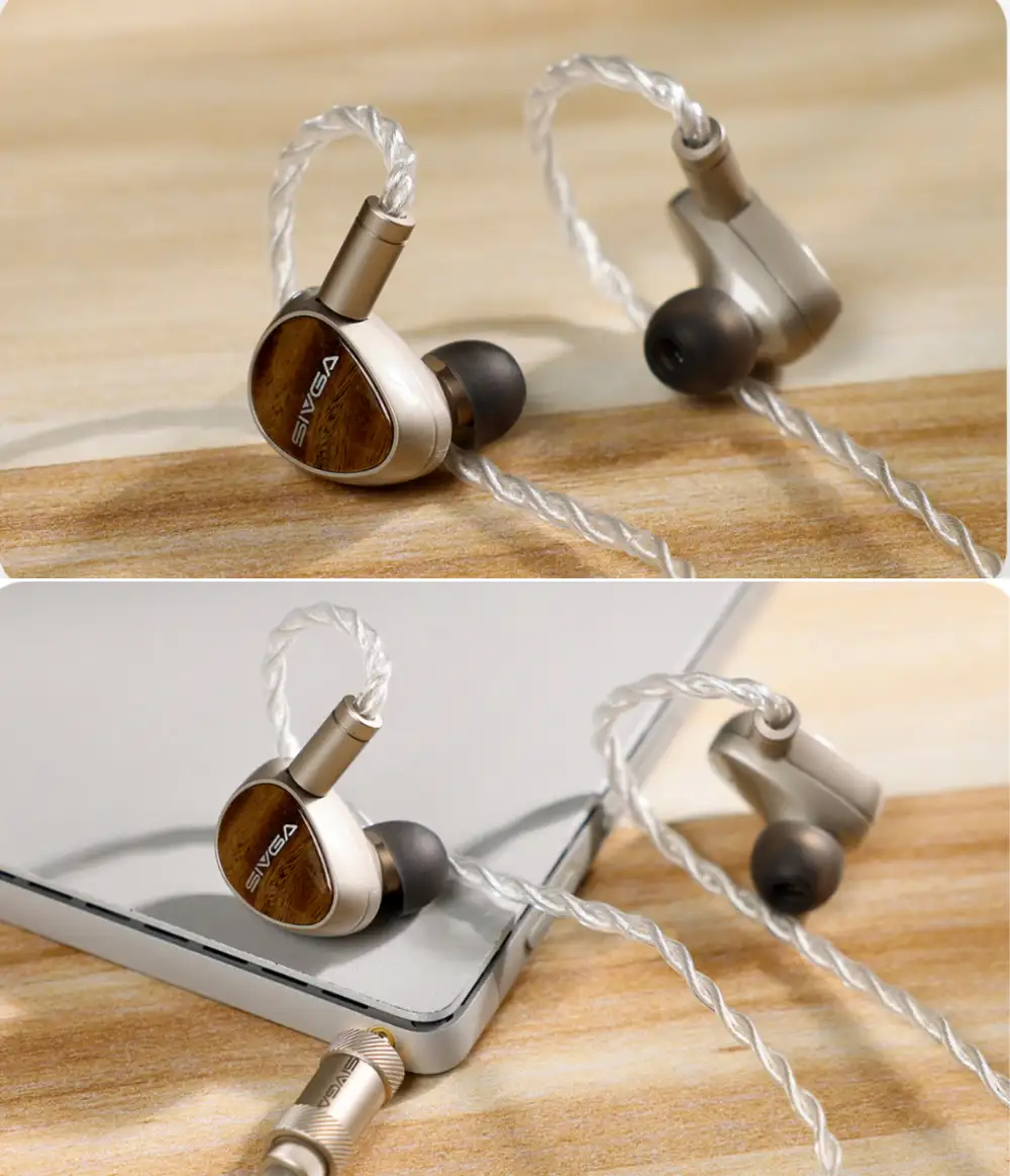 Sivga Que UTG Flat Glass Diaphragm Dynamic Driver IEMs
