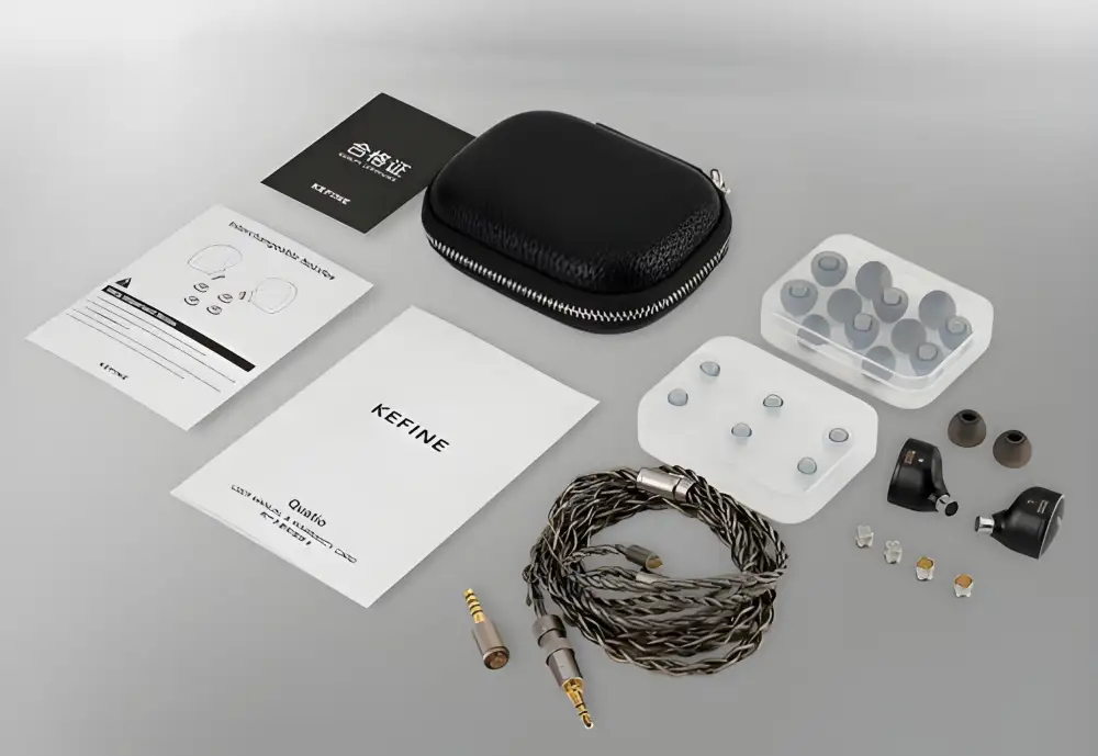 KEFINE Quatio 2DD +2BA Hybrid Drivers IEMs