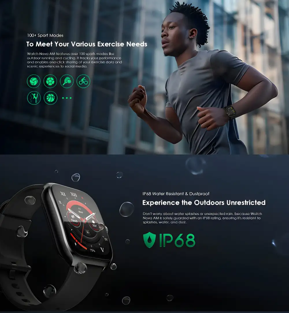 oraimo Watch Nova AM Smart Watch OSW-812