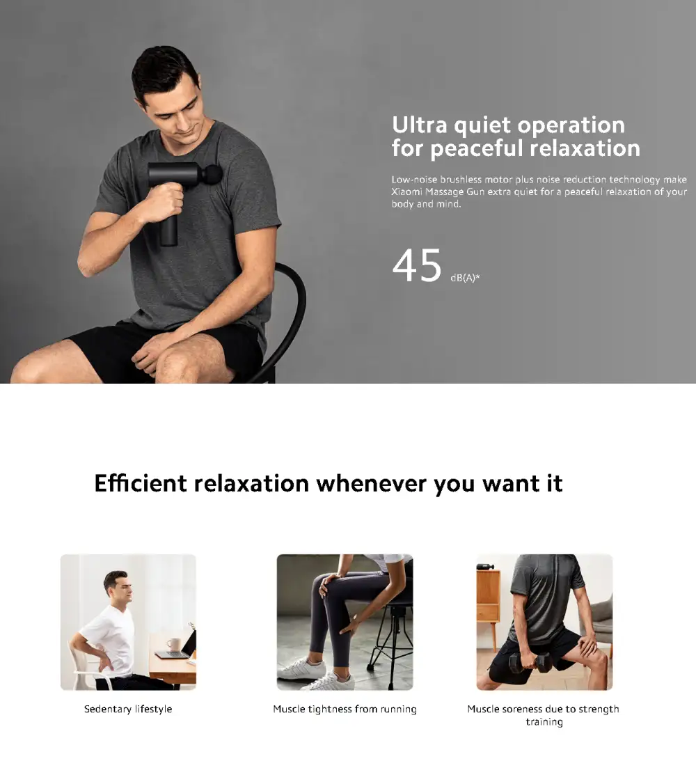 Xiaomi Mijia Portable Massage Gun (MJJMQ01-ZJ)
