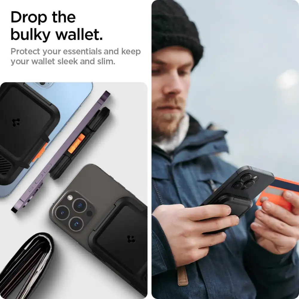 Spigen MagFit MagSafe Card Holder Lock Fit