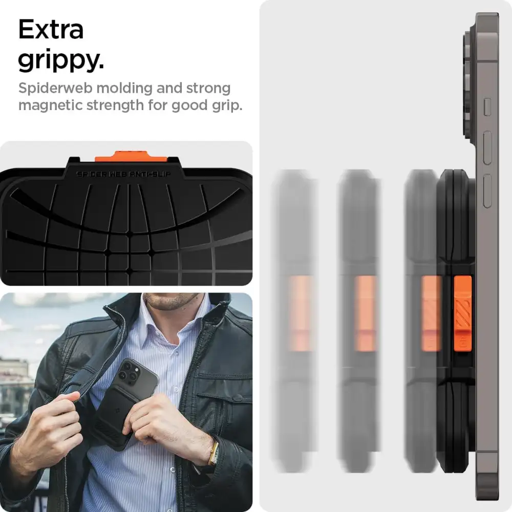 Spigen MagFit MagSafe Card Holder Lock Fit