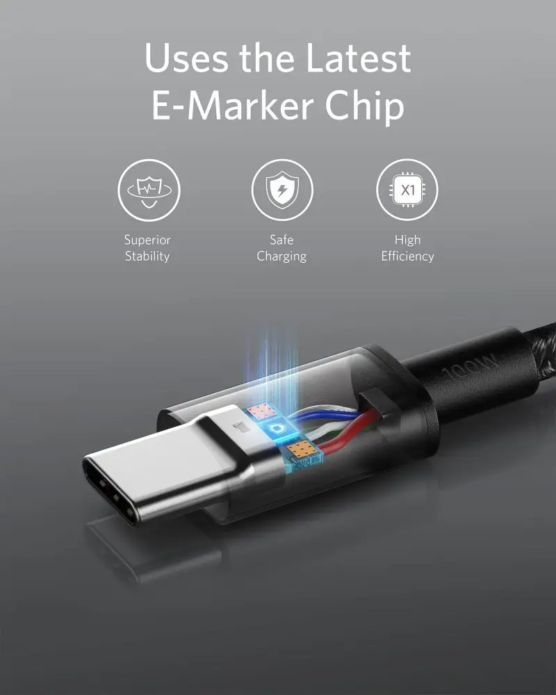Anker 333 100W USB-C to USB-C Braided Cable – A8756