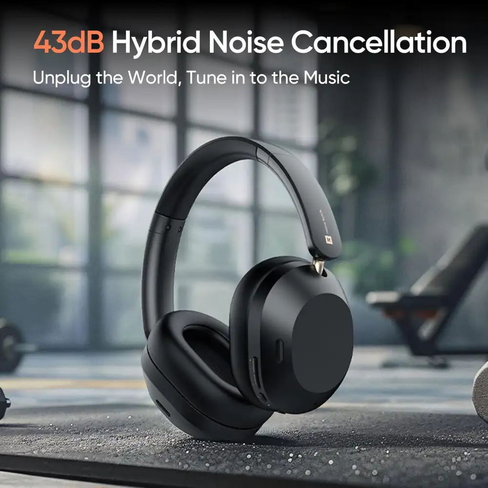 realme TechLife Studio H1 Over Ear Wireless Headphone