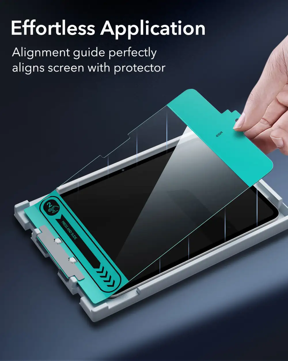 ESR Tempered-Glass Screen Protector for iPad Pro 11″ / Pro 13″ (2024)